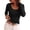 Black, variant on Women's Fall Lightweight Ribbed Knit Sweaters | Stretchy Cozy Knitwear,Scalloped Scoop Neck,Long Sleeve Shirts,Slim Fitted Pullover,Basic Layering Tops,Cute Casual Outfits