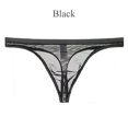thumbnail image 4 of Men's Underwear T-Back Thong G-String Sexy Breathable Tangas Mesh Thong See Through Underpant Sezy Lingerie Male Panties E L, 4 of 6