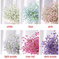 thumbnail image 3 of New Home Decor Dried Flowers Artificial Gypsophila Immortal Flower Fake Flower Baby's Breath DARK PURPLE, 3 of 8