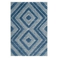 thumbnail image 2 of Safavieh  Memphis Shag Leftera 1.2 inch-thick Rug Grey/Blue 2' x 8' Runner Latex Free 8' Runner Runner, Indoor Living Room, Bedroom, Dining Room, 2 of 11
