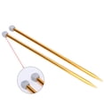 thumbnail image 2 of Naierhg 2 Pcs Aluminum Single Point Knitting Needles Pins Straight DIY Weaving Tool, 2 of 8