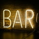 thumbnail image 1 of Hot Bar Letrero de neón LED Letreros de pared de neón Luz de letra de neón grande Luz de neón nocturna USB para bar Hotel Sala de juegos interior Cóctel Cerveza Fiesta de bodas, 1 of 5