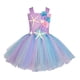 thumbnail image 1 of Princesa niñas Pastel Ariel sirena tutú vestido bajo el mar tema traje de fiesta de cumpleaños con diadema de flores Ocean Flower Dresses7-8T Gao Jinjia LED, 1 of 2