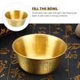thumbnail image 4 of EeaseCA Creative Small Copper Bowl Worship God Sacrificial Rice Bowl Furnishing Articles, 4 of 7
