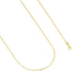 thumbnail image 6 of Nuragold 10k Real Yellow Gold Cable 2mm Rolo Round LInk Chain Necklace (16"-26") Dainty Italian Jewelry for Men & Women, 6 of 7