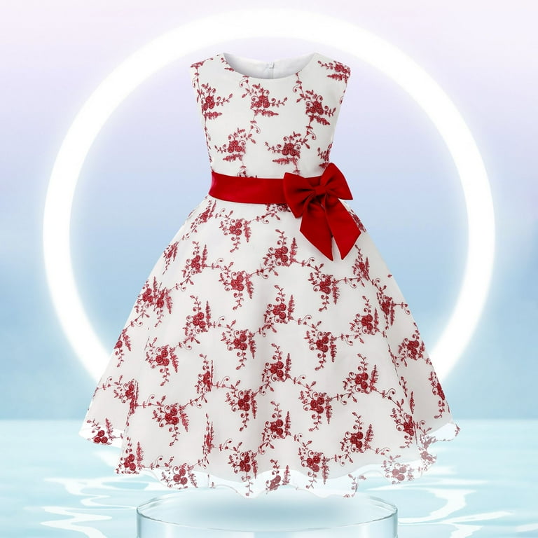 christmas party dresses lace Cute Red Glitter Tulle Tea Length Christmas Party Dress
