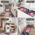 thumbnail image 5 of Pioneer Flower Floral Print Pattern Kitchen Rugs Sets Of 3,Kitchen Runner Rugs Non Skid Washable,Decorative Kitchen Floor Mats for Kitchen,Sink,Laundry,17"x30"+ 17"x47" + 17"x59", 5 of 6