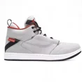 thumbnail image 3 of N I-K-E Jo r-dan Fadeaway Wolf Grey University Red White AO1329-060 Mens Size 12, 3 of 6