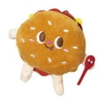 thumbnail image 4 of Juguete con hierba gatera para gatos domésticos, juguete de peluche, entrenamiento para gatos domésticos, accesorios para masticar gatitos resistentes Hamburguesa, 4 of 8