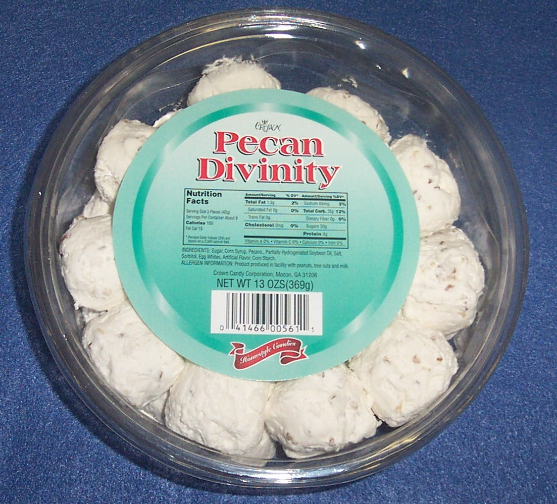 Crown Candy Pecan Divinity, 13 Oz.
