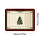 thumbnail image 3 of Tapete navideño de diatomeas, fácil de cuidar, absorbente, para la mesa de la cocina, aislante térmico, decoración navideña para fiestas. Individual de poliéster., 3 of 6