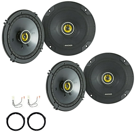 Kicker CS Series Factory Speaker Upgrade Package Fits select 2015-2024 Ford Mustang