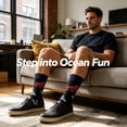 thumbnail image 2 of TELOLY 5Pairs Cute Socks,Sweat-Wicking Odor-Free Womens Crew Socks,Mid-Calf Length Long Socks, 2 of 7