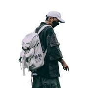 Travel Laptop Backpack Techwear Streetwear Anti Theft College School Slim Daypack Computer Bag Durable & Fits 15 Inch Laptop