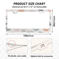 thumbnail image 2 of Aluminum License Plate Frame 2 Pack Car Exterior Accessory Car Tag Holder for Front Rear Plates Cars Decor Watercolor Dog Paw Prints, 2 of 7
