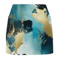 thumbnail image 7 of Women's Leisure Fitness Sports Tie Dyed Printed Double Layer Skirt Pants Pocket Half Skirt Skater Skirts Crib Bed Skirt Girls Midi Skirt Skirt Bathing Suits for Women Tennis Skirt with Shorts Skirt, 7 of 7