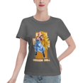 thumbnail image 1 of T-Shirt Basique à Manches Courtes pour Femmes Super Saiyan, 1 of 6