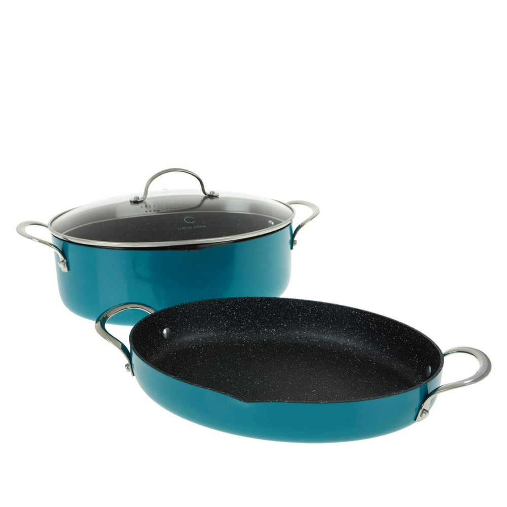 Curtis Stone 3piece Oval Cookware Set Model 729514