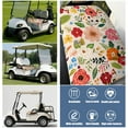 thumbnail image 6 of 51" x 31" Universal Golf Cart Bench Seat Towel Cover, Soft Microfiber for EZGO RXV, Club Car DS, 6 of 8