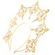 thumbnail image 4 of 1 pieza elegante accesorio para el cabello, tocado de novia, accesorio de fotografía, decoración para la cabeza, dorado, 4 of 8