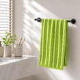 thumbnail image 3 of Huzdenx Striped Cotton Hand Towel, Soft Highly Absorbent Durable Reusable Towel, Daily Household Towel for Bathroom & Kitchen, Multiple Colors Available, 3 of 4
