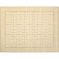 thumbnail image 1 of Ahgly Company Machine Washable Indoor Rectangle Traditional Brown Area Rugs, 7' x 10', 1 of 7