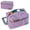 Heather Purple, variant on PAVILIA Yarn Bag Knitting Crochet Organizer for Crocheting On The Go Purple