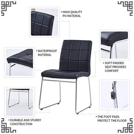 Modern Accent Kitchen Chairs, How To Protect Faux Leather Dining Chairs