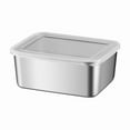 thumbnail image 2 of Birdeem Food Storage Containers, Meal Prep Container, Food Storage Containers with Lids Meal Prep Containers Reusable Stainless Steel Oven Freezer Dishwasher Safe 650Ml, Meal Prep Containers Reusable, 2 of 2