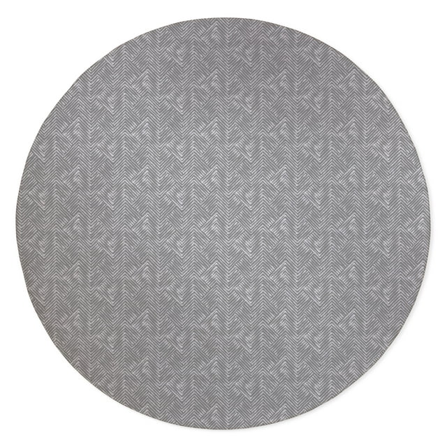 DIPPED HERRINGBONE GREY Outdoor Rug By Kavka Designs
