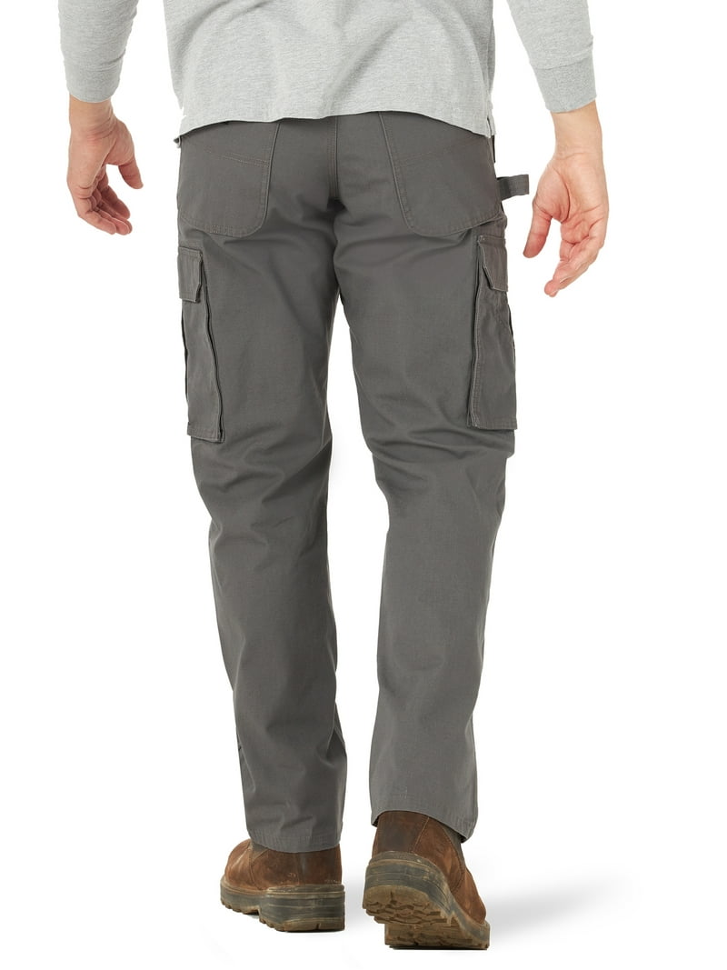 XL ノースフェイス RANGER CARGO PANTS チャコールグレー系 Wrangler Men's Workwear Ranger Cargo Pant, Sizes 32-44, Durable