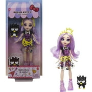 Sanrio Badtz-Maru Figure & Jazzlyn Doll (~10-In / 25.4-Cm) Wearing Fashions and Accessories, Long Purple Hair and Trendy Outfit, Great Gift for Kids Ages 3Y 