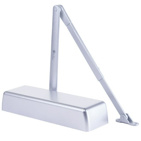 Arrow DC314 AL Door Closer Tri-Packed Regular Parallel and Top Jamb Mount Non-Hold Open Size 1-4 Aluminum Painted
