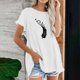 thumbnail image 2 of Blusa de manga corta con estampado de cuello redondo de algodón y cáñamo para mujer OAVQHLG3B Store  lin121212, 2 of 5