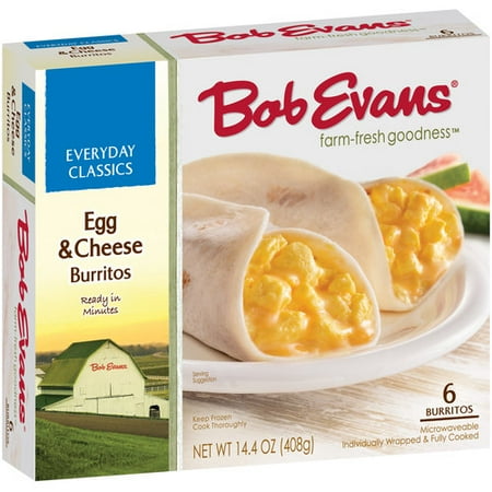 Bob Evans Egg & Cheese Burrito Sandwiches, 6ct