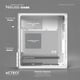 thumbnail image 3 of Gabinete ACTECK NEUSS GI485 Micro ATX Mini Torre Fuente 450W Metal USB-C Blanco AC-935159 blanco, 3 of 5