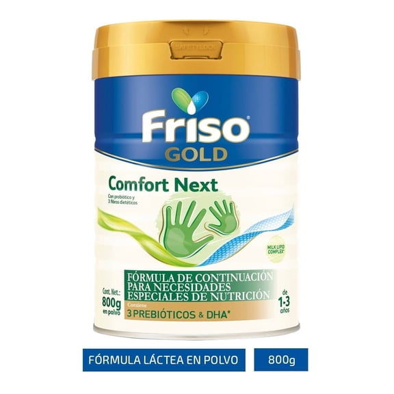 Fórmula de continuación Friso Gold comfort next 1 a 3 años 800 g