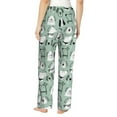 thumbnail image 3 of Xecao Puppy Women's Straight Lounge Pajama Pants: The Epitome of Relaxed Sleepwear, 3 of 9
