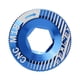 thumbnail image 2 of Tornillo del de bies M18, sombrero del soporte del perno de fijación del de de de aleación de aluminio para Azul DYNWAVEMX Perno del juego de bielas de bicicleta, 2 of 8