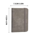 thumbnail image 3 of Bcylexb Vintage Leather Journal Notebook With Elastic Band, A5 Soft Cover Executive Diary for Business Men Classic Lined Notepad for Work & Home Office, 3 of 6