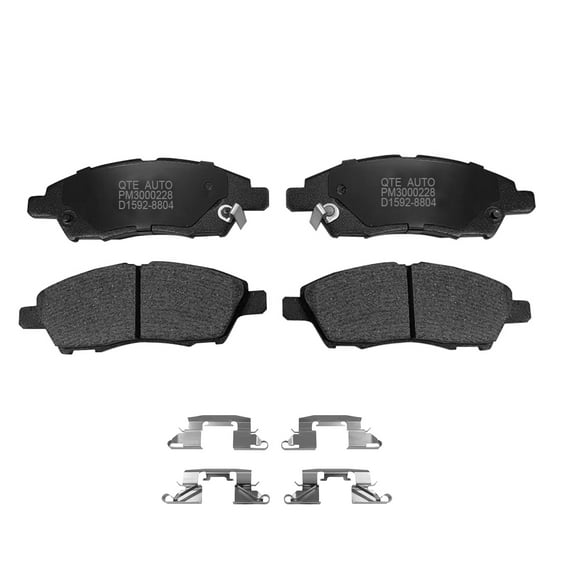 Front Ceramic Brake Pad Kit For 2012-2019 Nissan Versa
