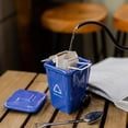 thumbnail image 6 of 3D Mugs with Shovel, Funny Recycling Bin Coffee Mug, Ceramic Trash Can Shaped Mug with Lid, Novelty Drinking Mugs for College Students Dining Room Teachers Office Restaurant Kitchen, 6 of 9