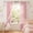 Rod Pocket/Plaid/Blush Pink, variant on NICETOWN Plaid Linen Curtains for Bedroom, Linen Textured Semi-Sheer Curtains Rod Pocket Light Filtering Window Drapes, Shabby Chic Gingham Linen Drapes for Living Room, Blush Pink, 52"x84", 2 Panels