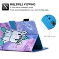 thumbnail image 2 of Universal 10 inch Tablet Case, Slim Folio Protective Case Cover with Kickstand for iPad 10.2/iPad 9.7/Onn 10.1/Samsung Tab A7 10.4/Galaxy Tab A 10.1 inch all 9.5-10.5 inch Tablet,Little Horse, 2 of 5