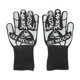 thumbnail image 2 of Guantes de barbacoa resistentes al calor, guantes de cocina de silicona, guantes de parrilla antiquemaduras para cocinar al aire libre, resistente a altas temperaturas a 800 °C, agarre, 2 of 7