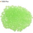 thumbnail image 3 of MECCANIXITY 1000pcs Glow Rocks 8-10mm Glow Pebbles Decoration in The Dark Luminous Stones Decor DIY Decorative Dark Green for Garden, Potted Plant, Fish Tank, 3 of 8
