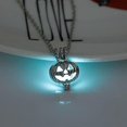 thumbnail image 3 of Luminous Enchanted Moonstone Necklaces Halloween Pumpkin Pendant Necklaces, 3 of 3