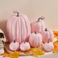 thumbnail image 2 of 7Pcs Halloween Simulation Pumpkin, Model Artificial Craft Fall Harvest Decoration, Holiday Home Party Decor Favors, 2 of 7