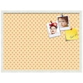 thumbnail image 2 of PinPix 32x24 Custom Cork Bulletin Board Red - Yellow Diamond Poster Board Has a Fabric Style Canvas Finish, Framed in Red - Yellow Diamond, by ArtToFrames (PinPix-333), 2 of 6