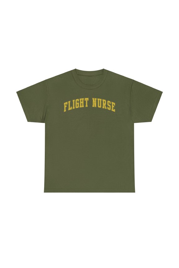 Flight Nurse Shirt Gifts Tshirt Crew Neck Short Sleeve